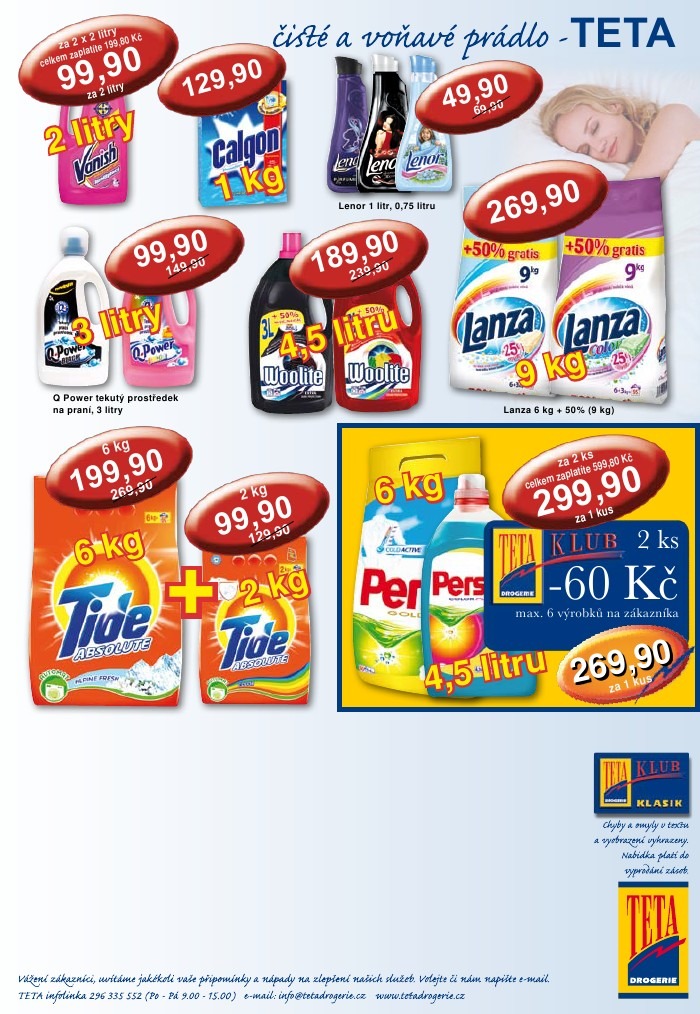 leták TETA drogerie strana 1 leták TETA drogerie strana 1