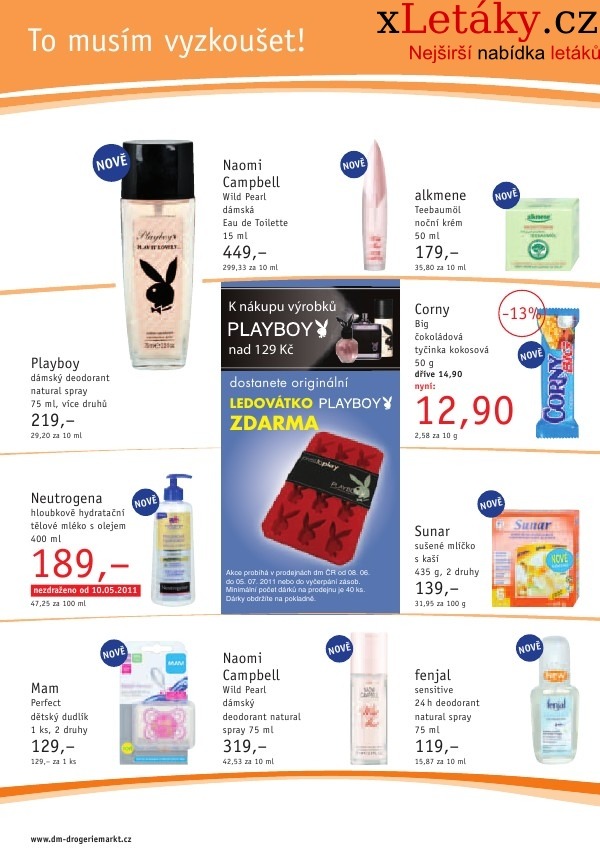 let�k Dm drogerie aktu�ln� let�k strana 1