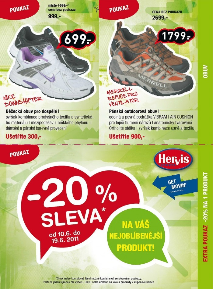 leták Hervis strana 1 leták Hervis strana 1