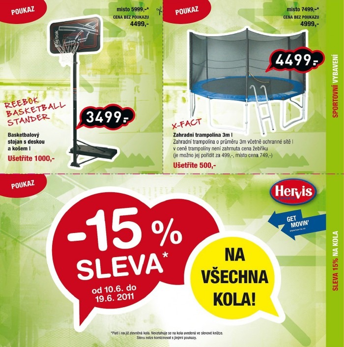 leták Hervis strana 1 leták Hervis strana 1