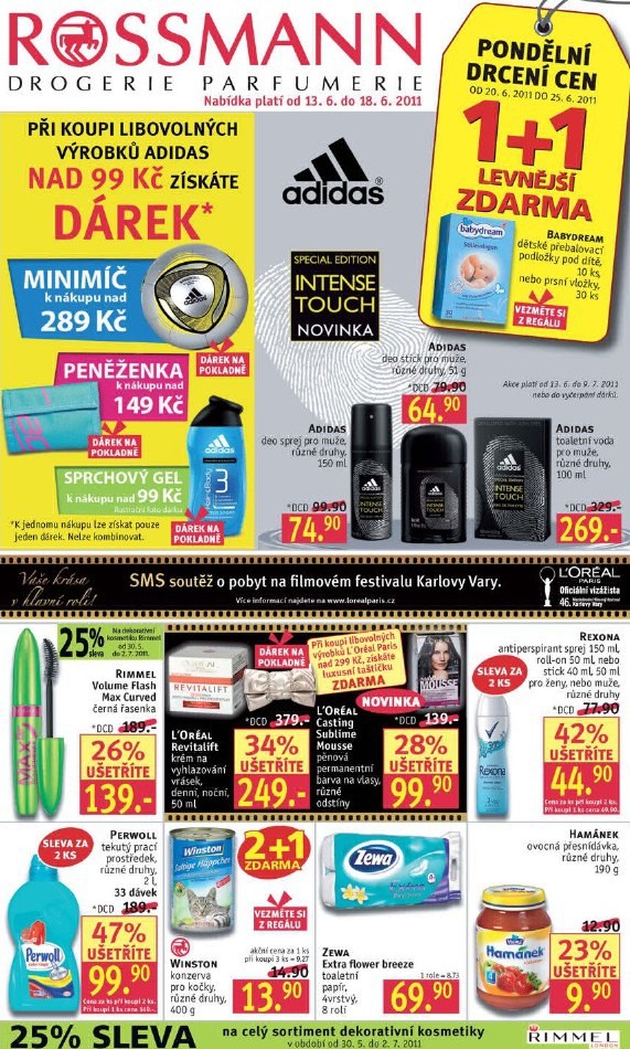leták Rossmann strana 1 leták Rossmann strana 1