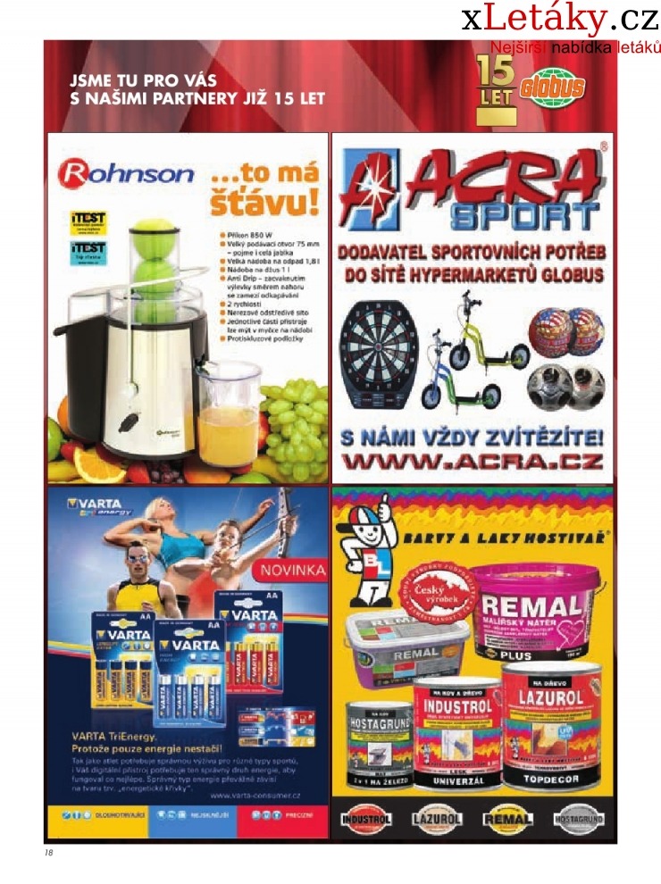 let�k Globus ak�n� let�k strana 1