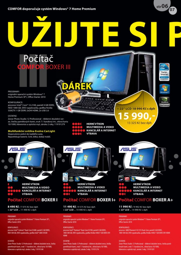 leták Comfor strana 1 leták Comfor strana 1