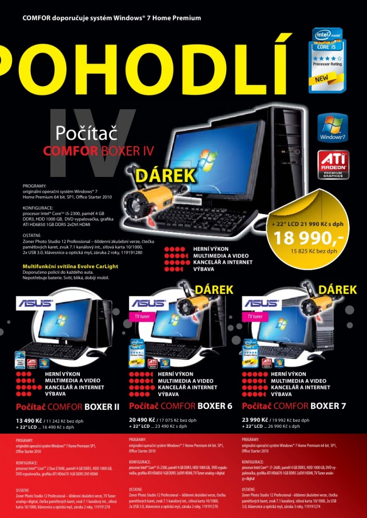 leták Comfor strana 1 leták Comfor strana 1