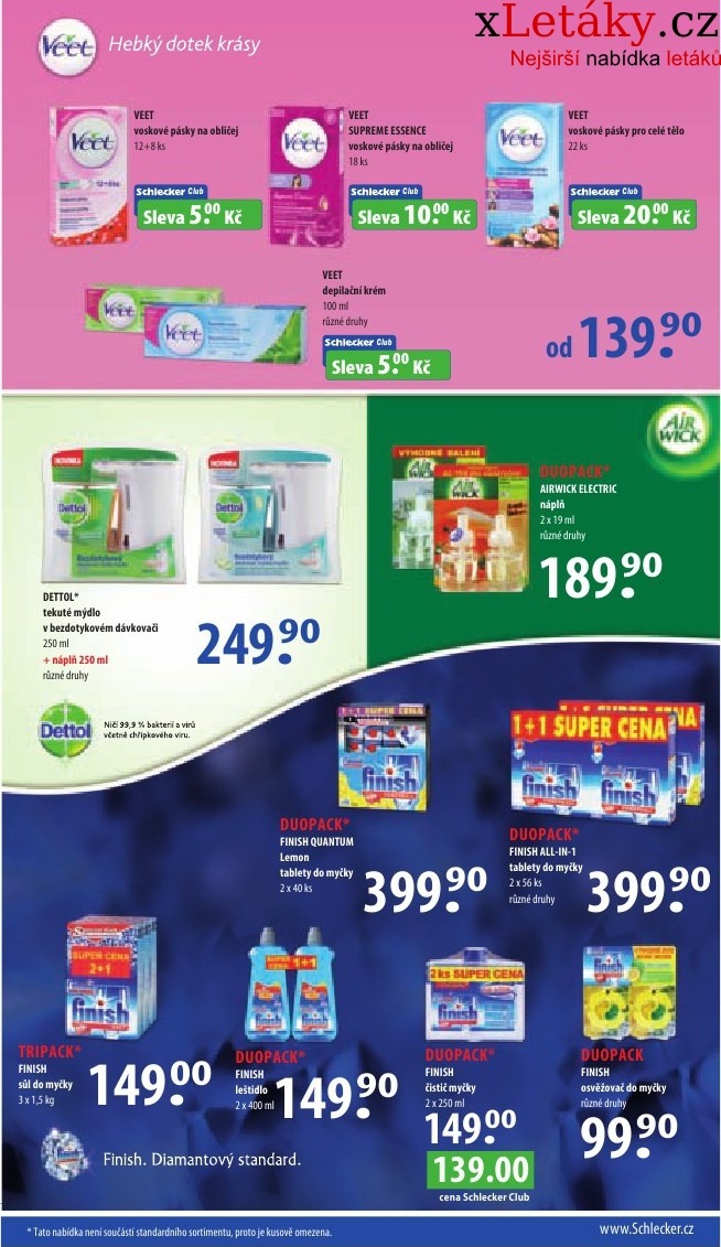 leták Schlecker akční leták strana 1 leták Schlecker akční leták strana 1