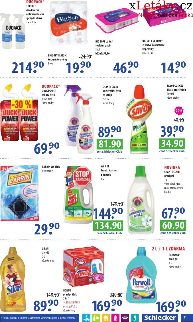 leták Schlecker akční leták strana 1 leták Schlecker akční leták strana 1