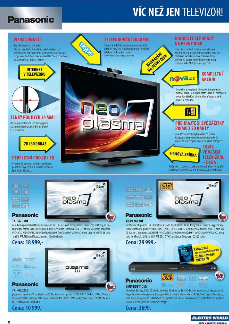 leták Electro World strana 1 leták Electro World strana 1