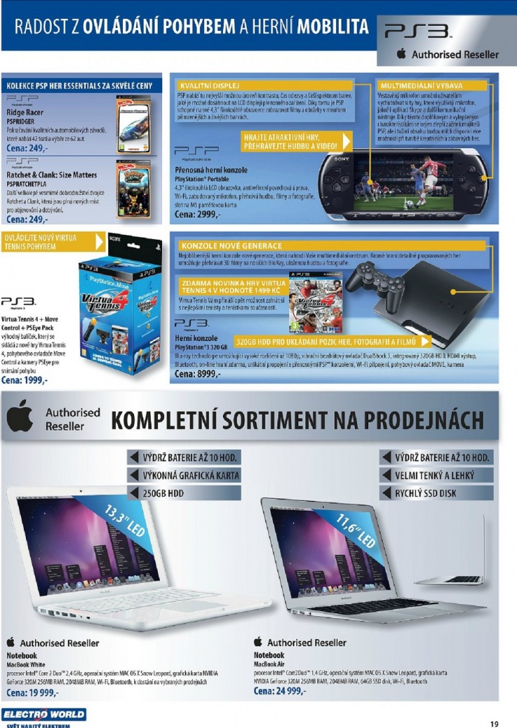 leták Electro World strana 1 leták Electro World strana 1