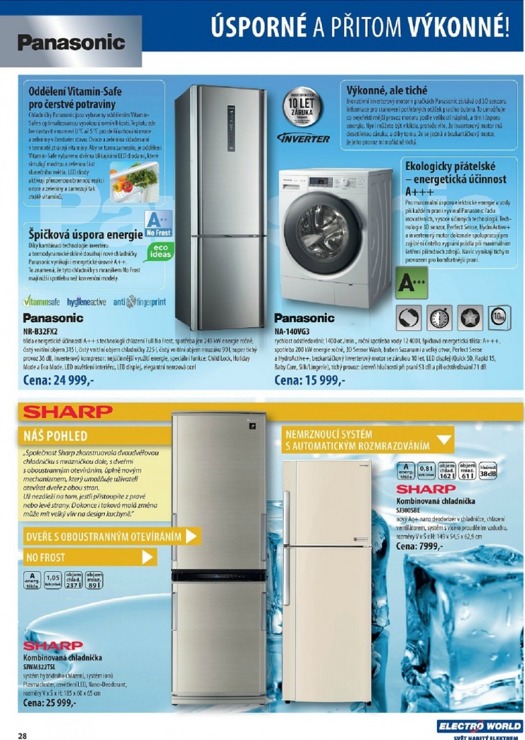 leták Electro World strana 1 leták Electro World strana 1