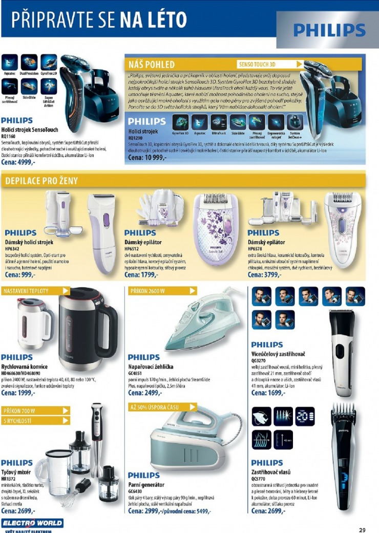 leták Electro World strana 1 leták Electro World strana 1