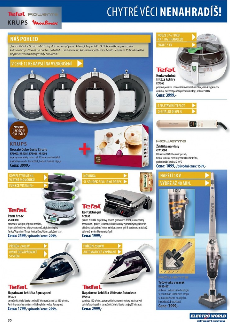 leták Electro World strana 1 leták Electro World strana 1