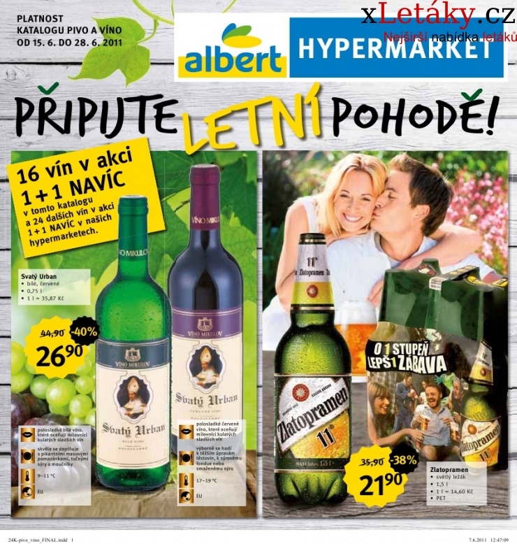 leták Albert Hypermarket leták strana 1 leták Albert Hypermarket leták strana 1