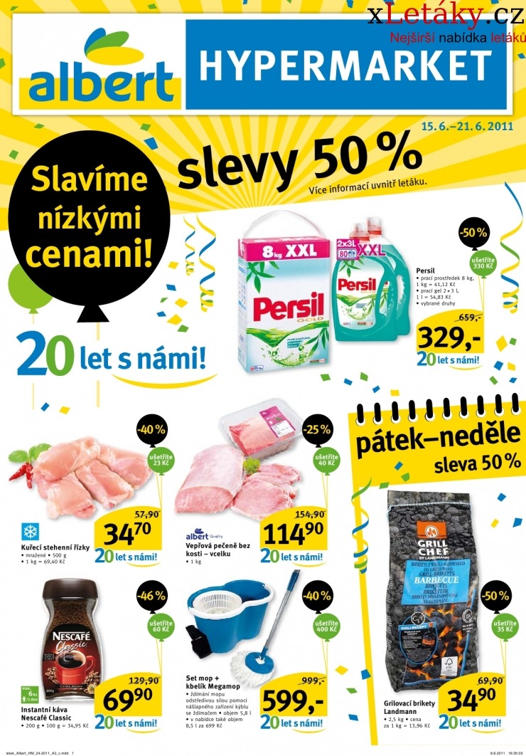 leták Albert Hypermarket leták strana 1 leták Albert Hypermarket leták strana 1