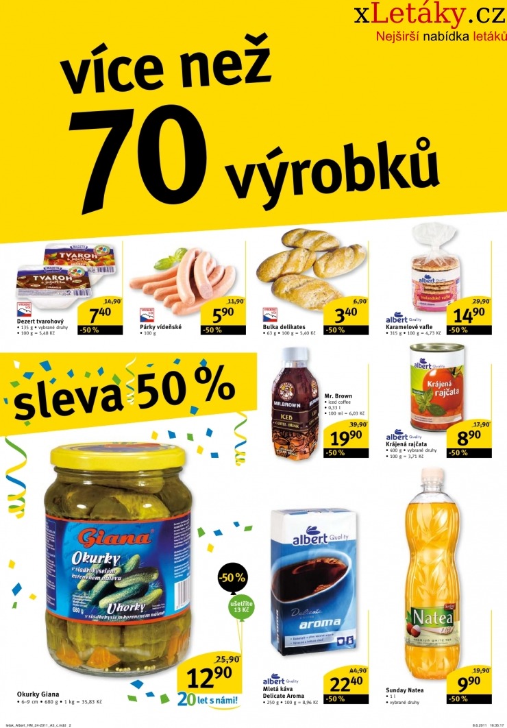 leták Albert Hypermarket leták strana 1 leták Albert Hypermarket leták strana 1