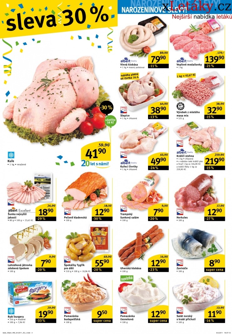leták Albert Hypermarket leták strana 1 leták Albert Hypermarket leták strana 1