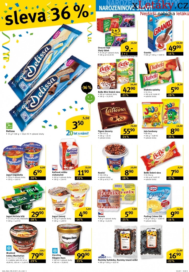 leták Albert Hypermarket leták strana 1 leták Albert Hypermarket leták strana 1