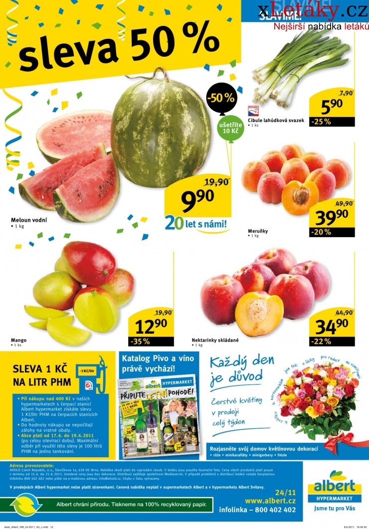 leták Albert Hypermarket leták strana 1 leták Albert Hypermarket leták strana 1