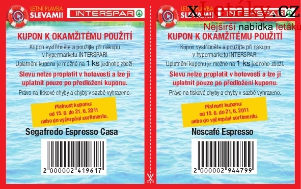 leták Interspar leták strana 1 leták Interspar leták strana 1