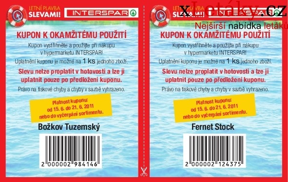 leták Interspar leták strana 1 leták Interspar leták strana 1