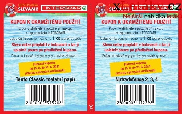 leták Interspar leták strana 1 leták Interspar leták strana 1