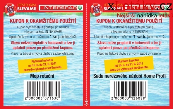 leták Interspar leták strana 1 leták Interspar leták strana 1