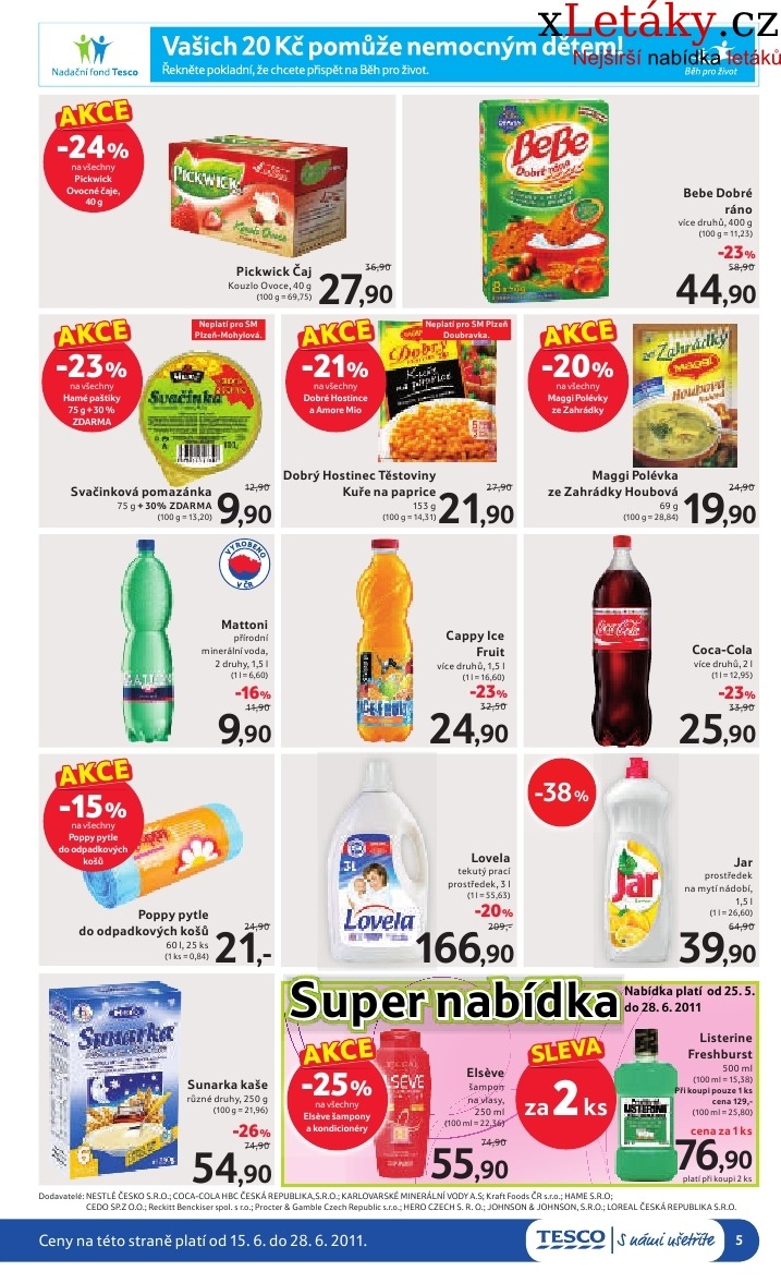 let�k Tesco aktu�ln� let�k strana 1