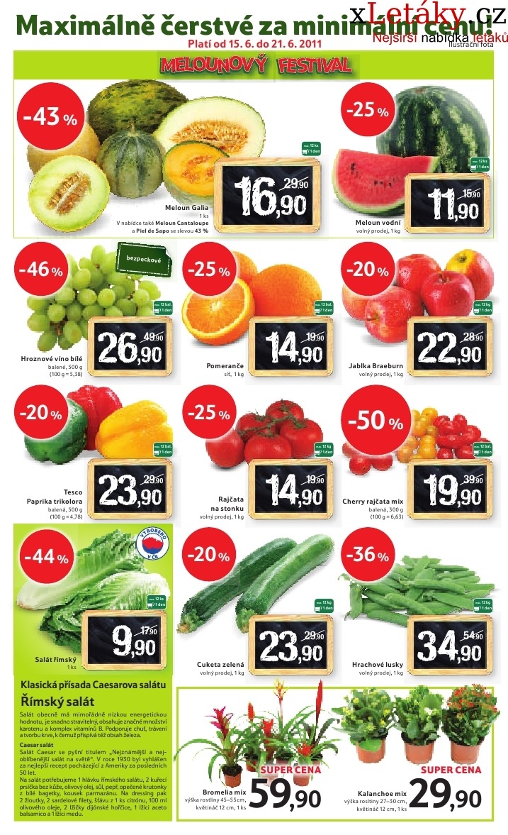 leták Tesco leták strana 1 leták Tesco leták strana 1