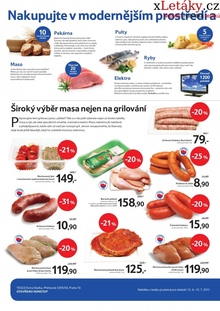 leták Tesco leták strana 1 leták Tesco leták strana 1