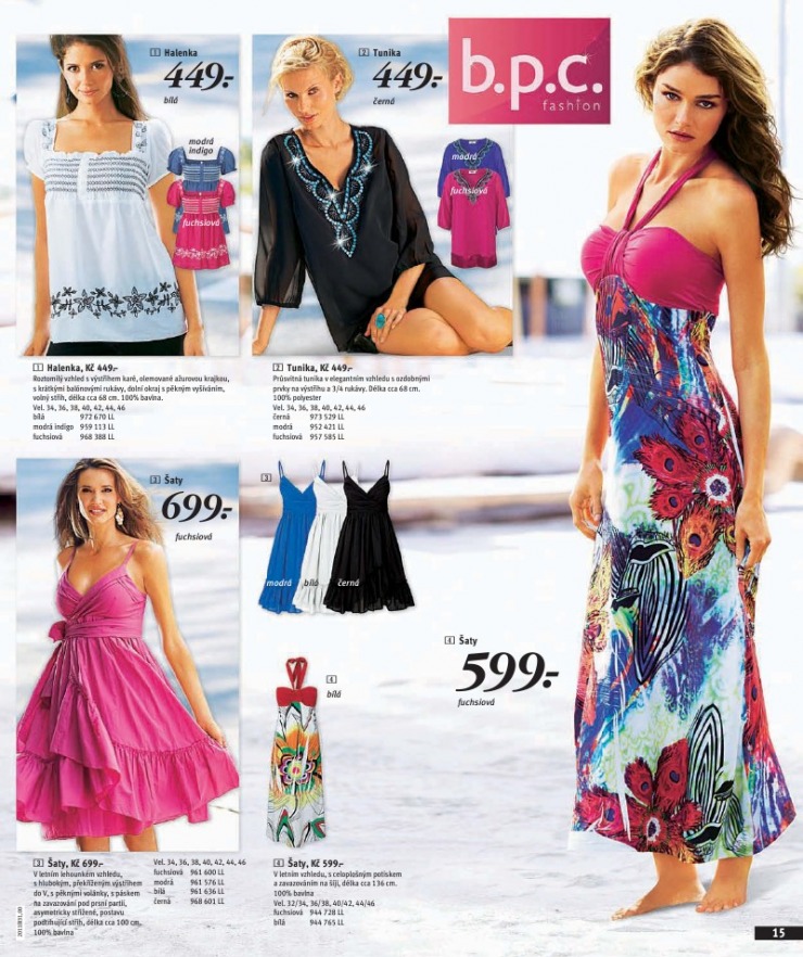 leták Bonprix strana 1 leták Bonprix strana 1