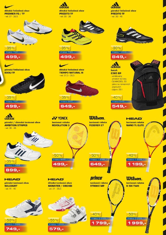 leták Sportisimo strana 1 leták Sportisimo strana 1