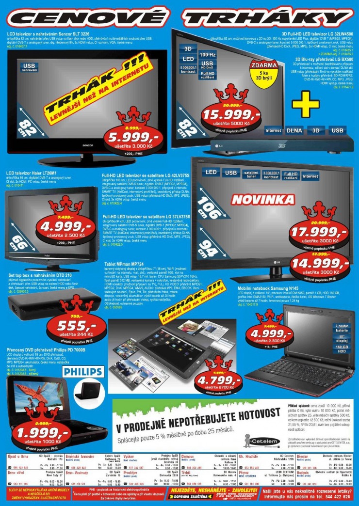 leták Elektro Spáčil strana 1 leták Elektro Spáčil strana 1