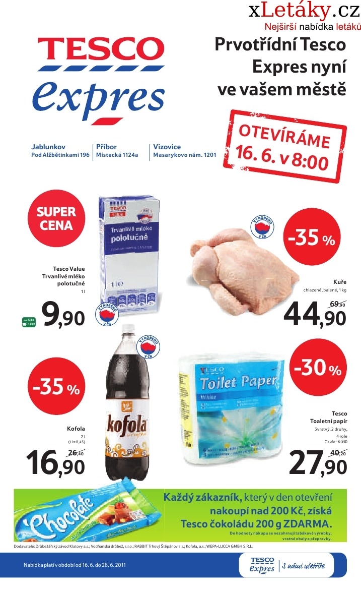 leták Tesco leták strana 1 leták Tesco leták strana 1