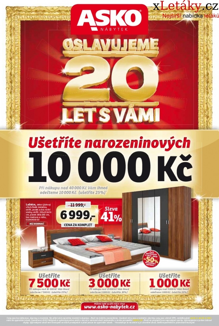 leták Asko nábytek akční leták strana 1 leták Asko nábytek akční leták strana 1
