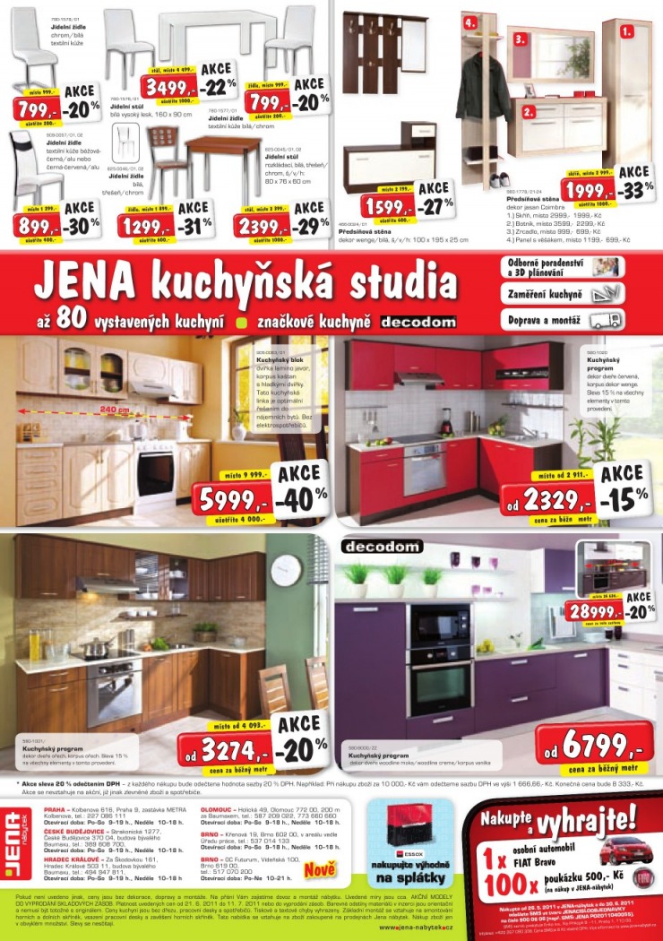 leták Jena nábytek strana 1 leták Jena nábytek strana 1