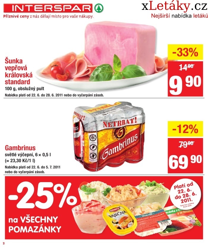 leták Interspar leták strana 1 leták Interspar leták strana 1