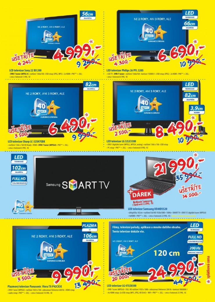 leták Euronics strana 1 leták Euronics strana 1
