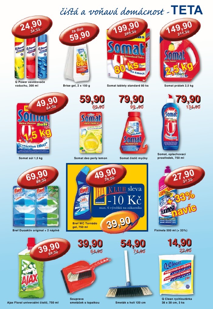 leták TETA drogerie strana 1 leták TETA drogerie strana 1
