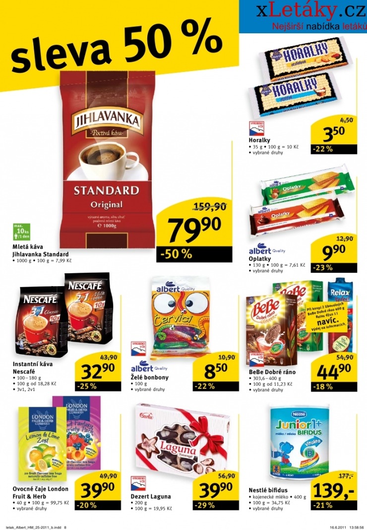 leták Albert Hypermarket leták strana 1 leták Albert Hypermarket leták strana 1