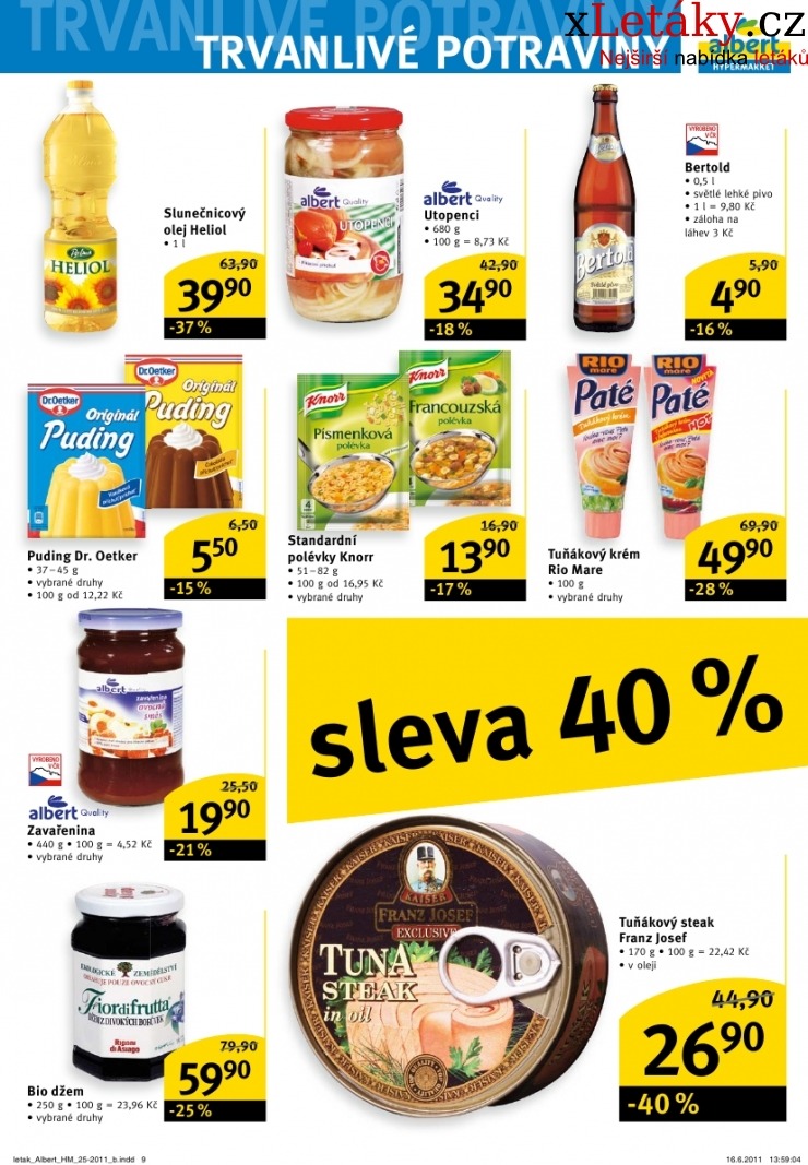 leták Albert Hypermarket leták strana 1 leták Albert Hypermarket leták strana 1