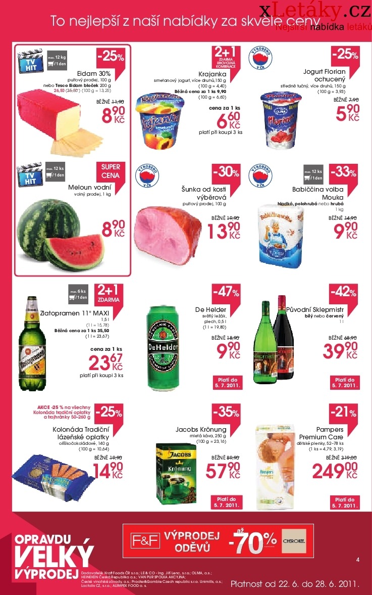 let�k Tesco aktu�ln� let�k strana 1