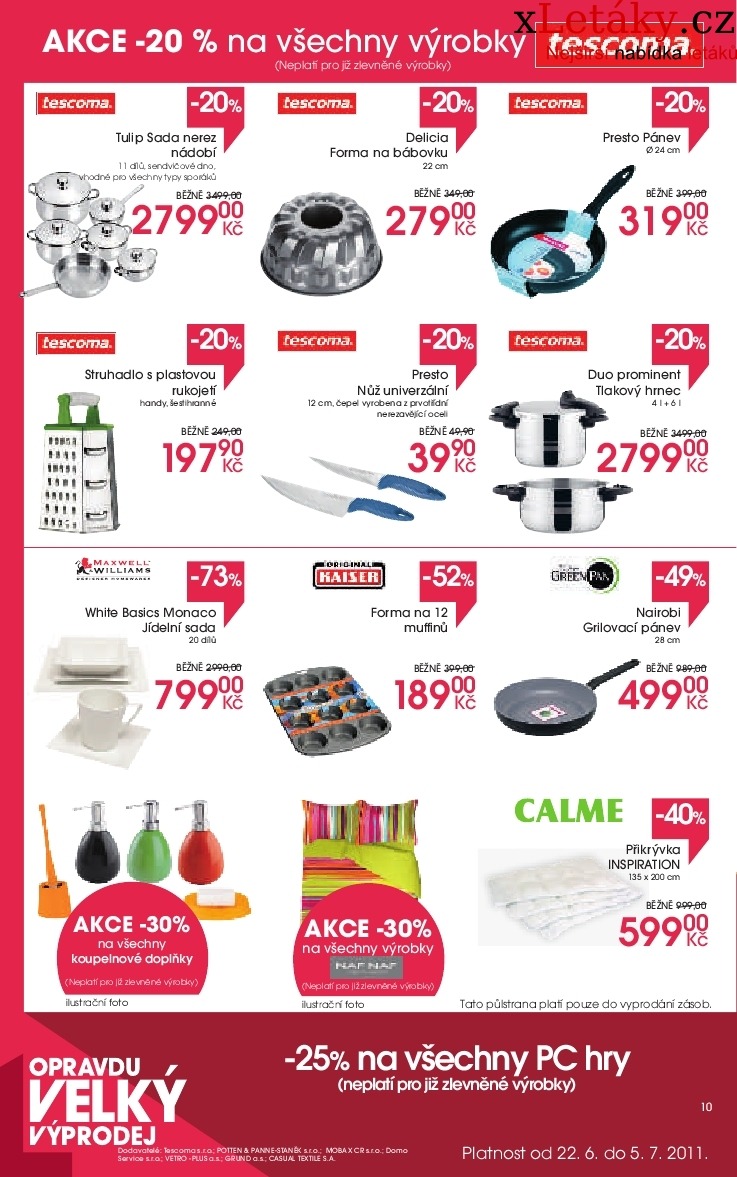 let�k Tesco aktu�ln� let�k strana 1