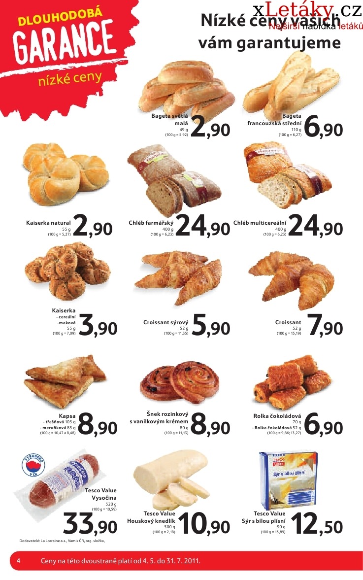 leták Tesco akční leták strana 1 leták Tesco akční leták strana 1