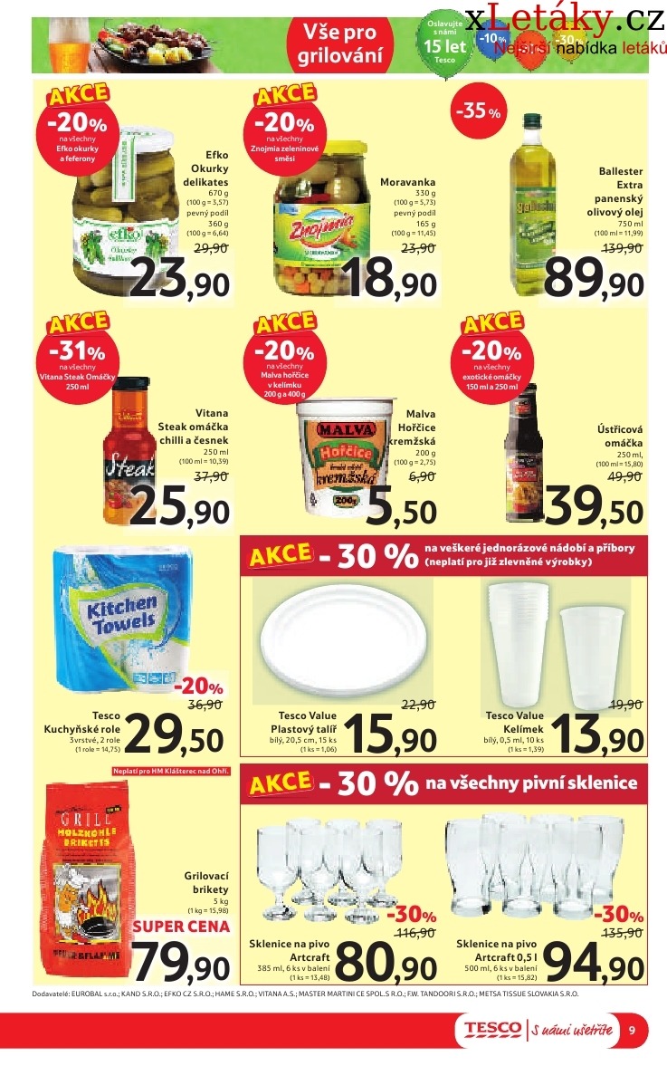 leták Tesco akční leták strana 1 leták Tesco akční leták strana 1