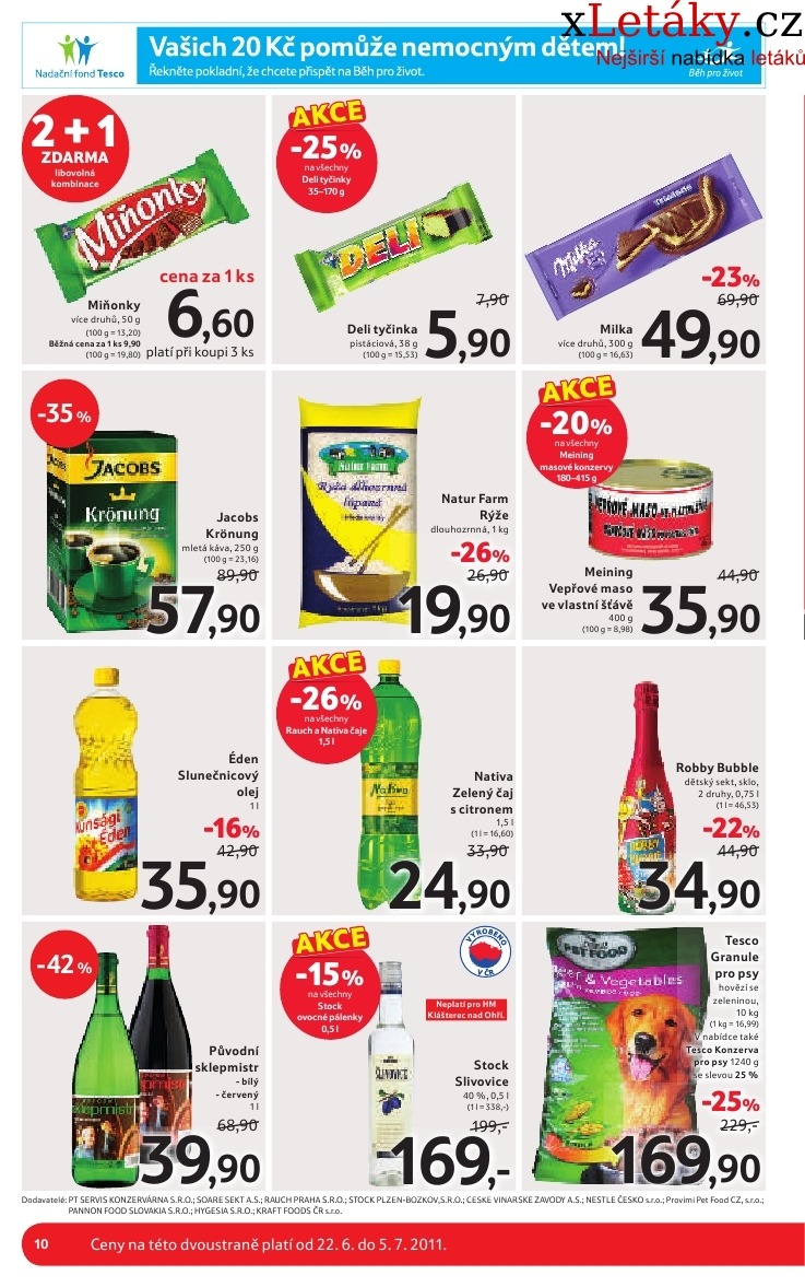 leták Tesco akční leták strana 1 leták Tesco akční leták strana 1