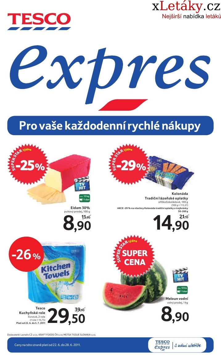 leták Tesco leták strana 1 leták Tesco leták strana 1
