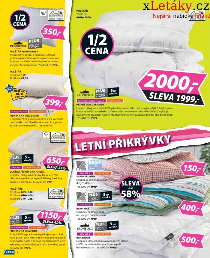 leták Jysk aktuální leták strana 1 leták Jysk aktuální leták strana 1