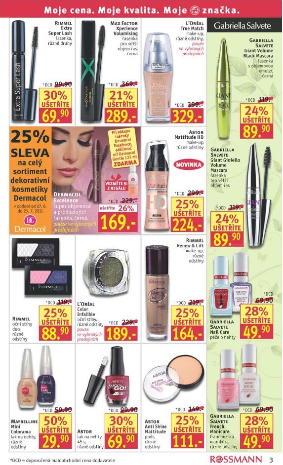 leták Rossmann strana 1 leták Rossmann strana 1