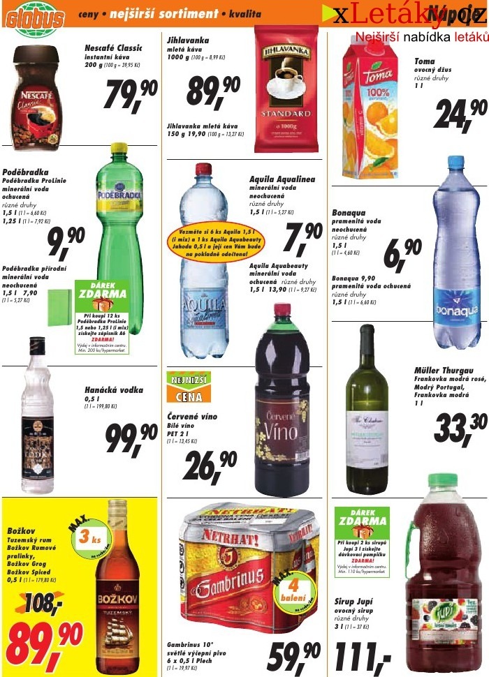 leták Globus akční leták strana 1 leták Globus akční leták strana 1
