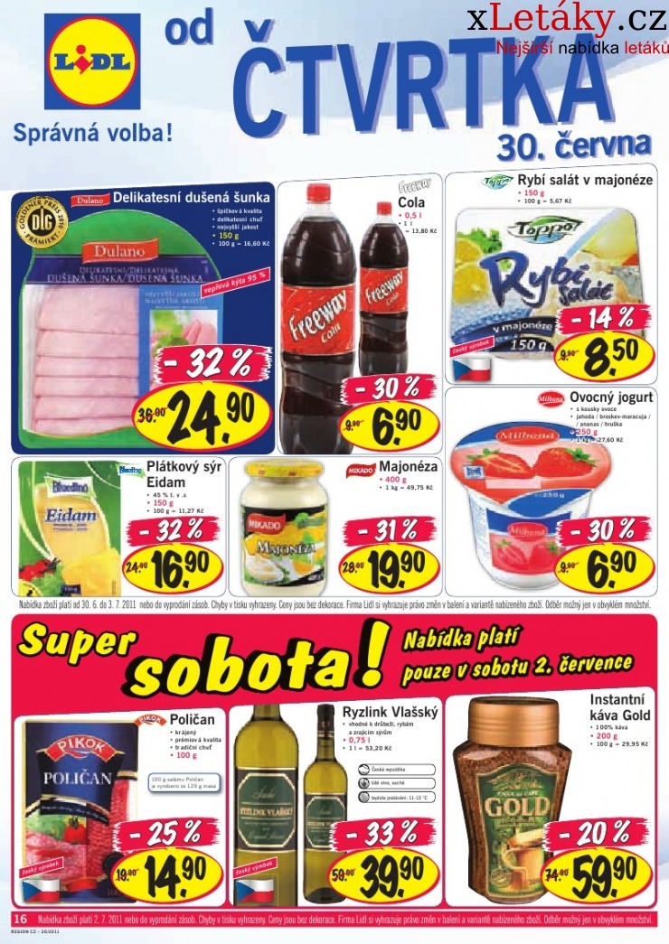 leták Lidl akční leták strana 1 leták Lidl akční leták strana 1