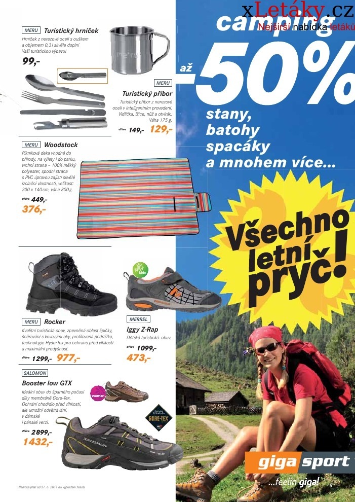 leták Gigasport leták strana 1 leták Gigasport leták strana 1